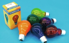 Bec cu halogen Omnilux A19 230V/25W E-27 violet
