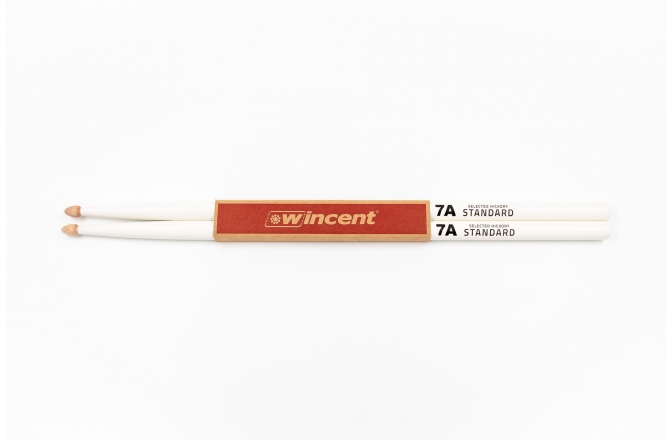 Bețe de tobă Wincent Standard 7A White