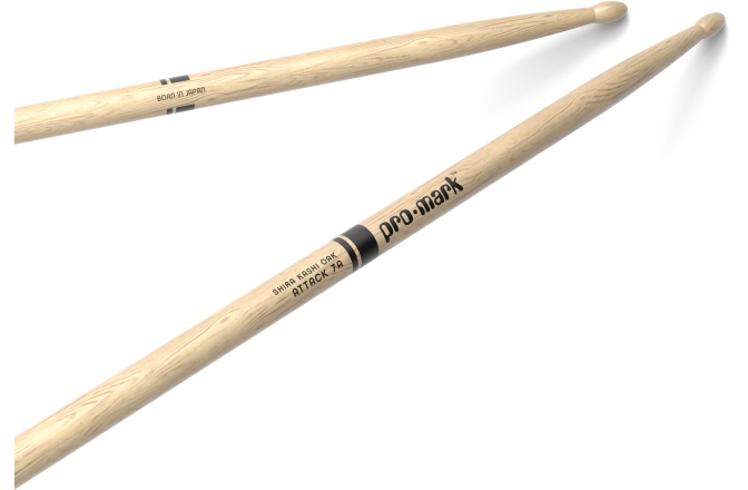Bețe de tobe Promark Classic Attack 7A Shira Kashi Oak 