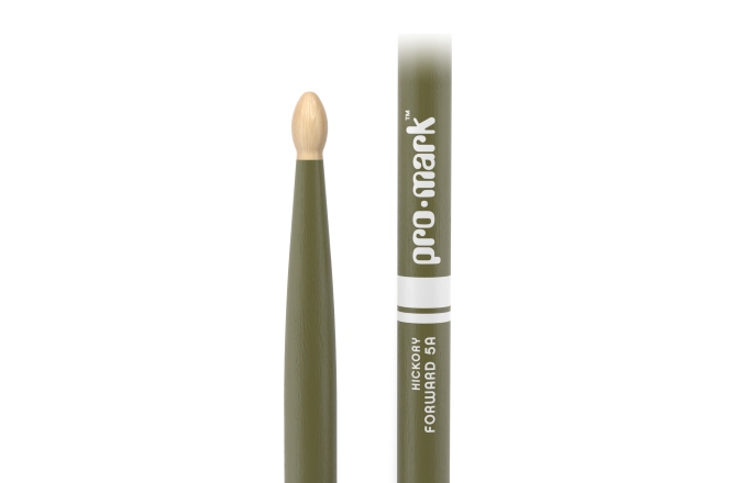 Bețe de tobe Promark Classic Forward 5A Painted Green Hickory