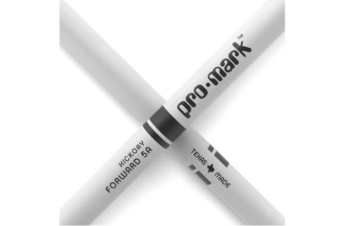Bețe de tobe Promark Classic Forward 5A Painted White Hickory 