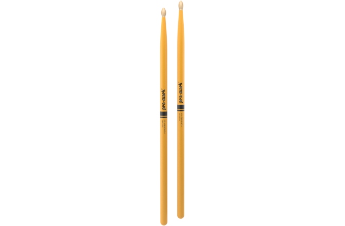 Bețe de tobe Promark Classic Forward 5A Painted Yellow Hickory 