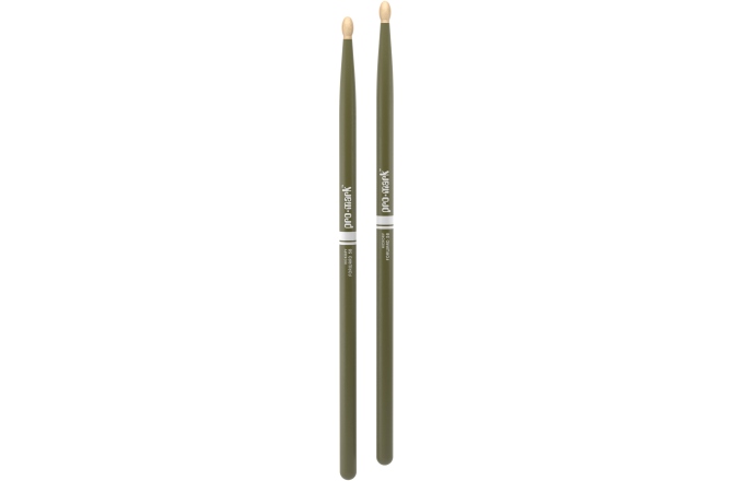 Bețe de tobe Promark Classic Forward 5B Painted Green Hickory 