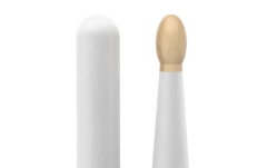 Bețe de tobe Promark Classic Forward 5B Painted White Hickory