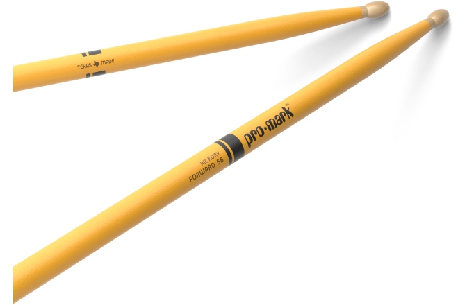 Bețe de tobe Promark Classic Forward 5B Painted Yellow Hickory 