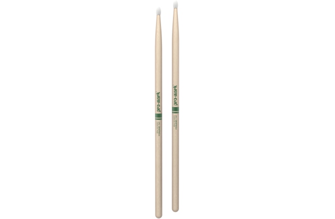 Bețe de tobe Promark Classic Forward 747 Raw Hickory Nylon 