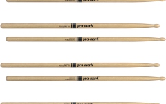 Bețe de tobe Promark Classic Forward 7A Hickory 4-Pack