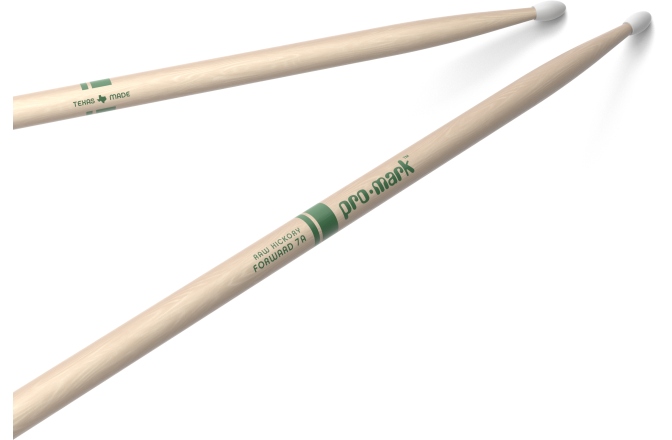 Bețe de tobe Promark Classic Forward 7A Raw Hickory Nylon