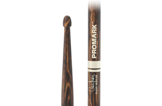 Bețe de tobe Promark Claus Hessler ActiveGrip Clear FireGrain Hickory 