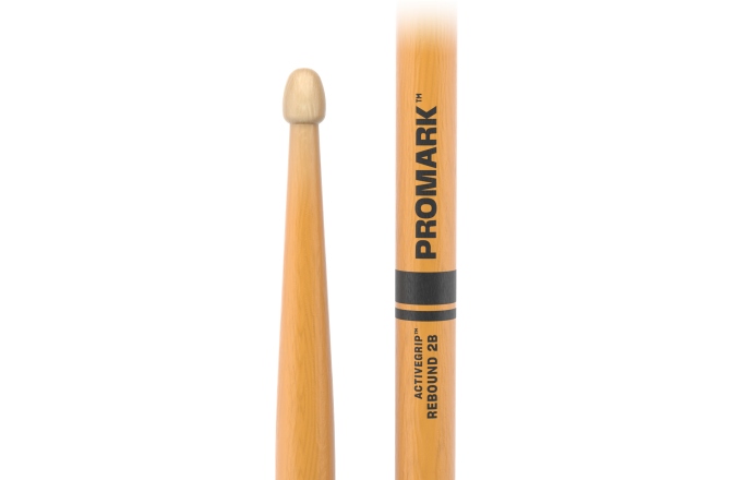 Bețe de tobe Promark Rebound 2B ActiveGrip Clear Hickory 