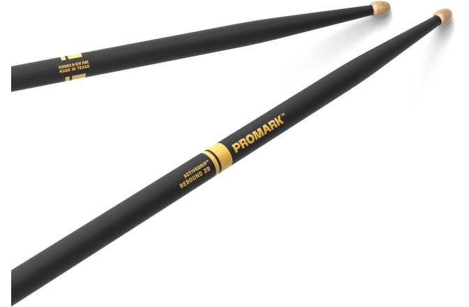 Bețe de tobe Promark Rebound 2B ActiveGrip Hickory 