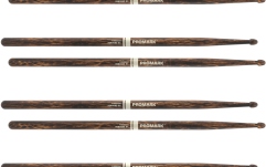 Bețe de tobe Promark Rebound 5A FireGrain Hickory 4-Pack