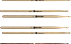Bețe de tobe Promark Rebound 5A Hickory Drumstick 4-Pack