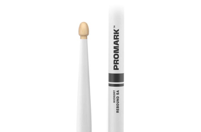 Bețe de tobe Promark Rebound 5A Painted White Hickory 