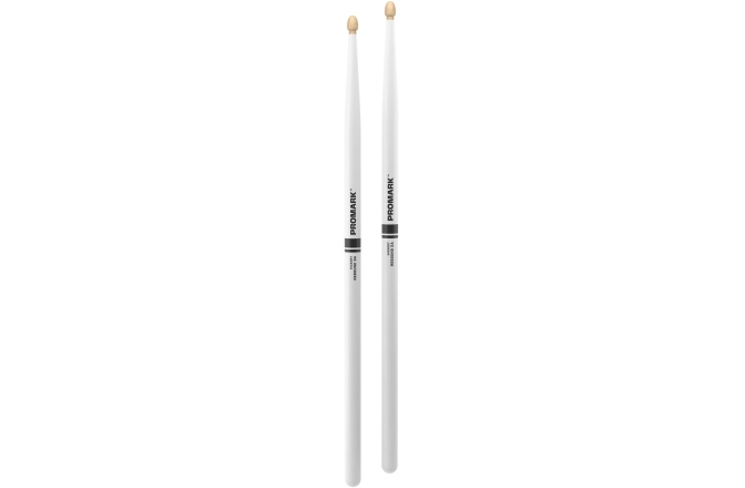 Bețe de tobe Promark Rebound 5A Painted White Hickory 