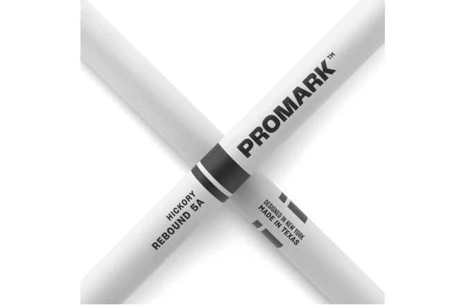 Bețe de tobe Promark Rebound 5A Painted White Hickory 