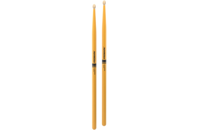 Bețe de tobe Promark Rebound 5A Painted Yellow Hickory 