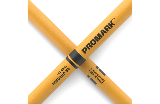 Bețe de tobe Promark Rebound 5A Painted Yellow Hickory 