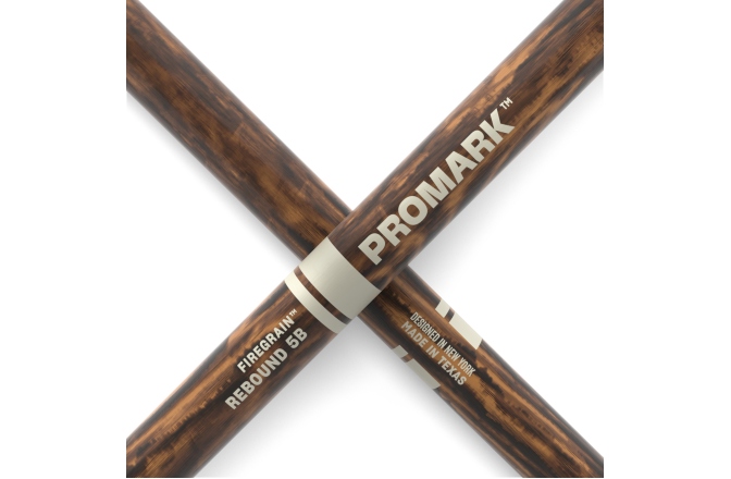 Bețe de tobe Promark Rebound 5B FireGrain Hickory 