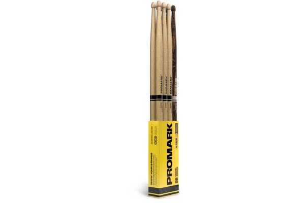 Rebound 5B Hickory Drumstick 4-Pack Rebound 5B Hickory Drumstick 4-Pack