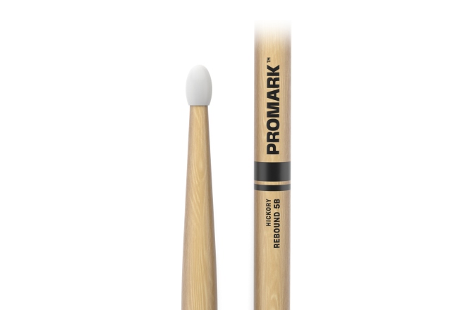 Bețe de tobe Promark Rebound 5B Hickory Nylon 