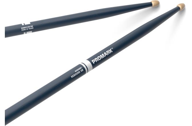 Bețe de tobe Promark Rebound 5B Painted Blue Hickory 