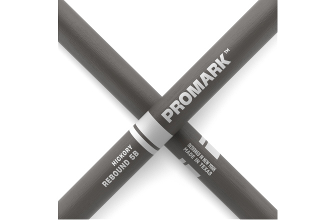 Bețe de tobe Promark Rebound 5B Painted Gray Hickory 