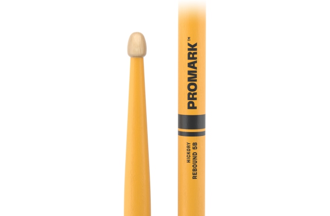Bețe de tobe Promark Rebound 5B Painted Yellow Hickory 