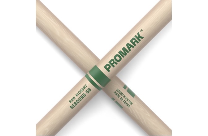 Bețe de tobe Promark Rebound 5B Raw Hickory 