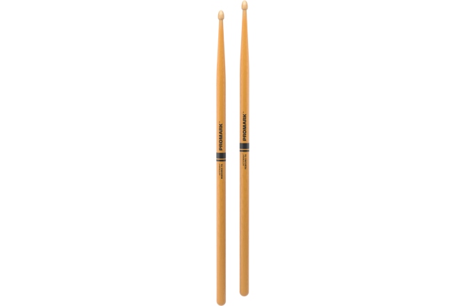 Bețe de tobe Promark Rebound 7A ActiveGrip Clear Hickory 