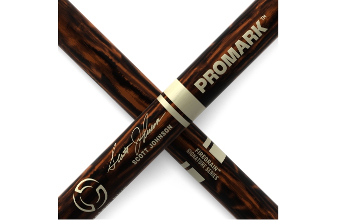 Bețe de tobe Promark Scott Johnson FireGrain Signature Stick