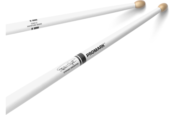 Bețe de tobe Promark Stephen Creighton Pipe Band White Maple 