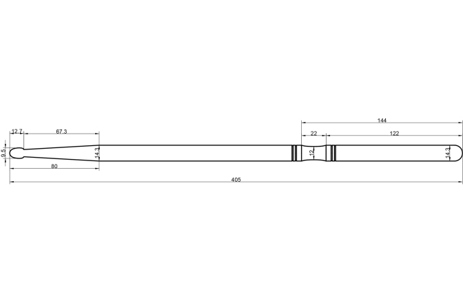 Bețe de tobe Rohema 5A Speed Stick