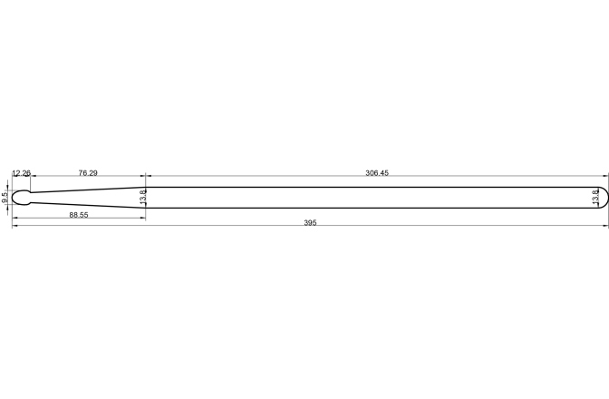 Bețe de tobe Rohema 7A Maple