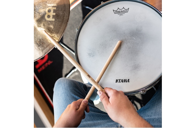 Bețe pentru Tobe Meinl Hybrid 8A Wood Tip Drumstick - American Hickory