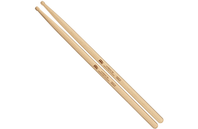 Bețe pentru Tobe Meinl Hybrid 9A Wood Tip Drumstick - American Hickory