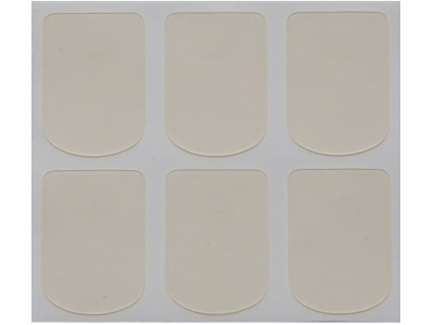 A12S Mouthpiece Cushion 6 pcs Pack clear small 0.9mm. 