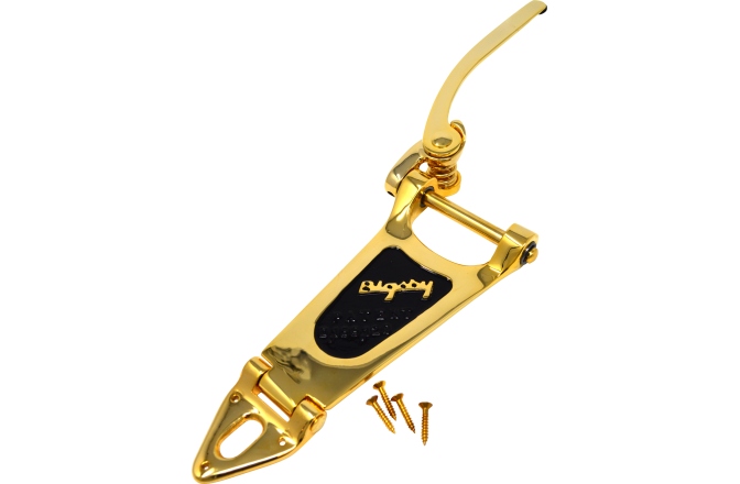 Bigsby Big Bends Bigsby B6GLH Vibrato Tailpiece Left-Hand Gold