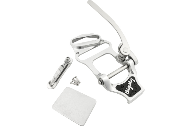 Bigsby Bigsby Tailpiece B16 with Bridge and Neck Shim Polished Aluminum