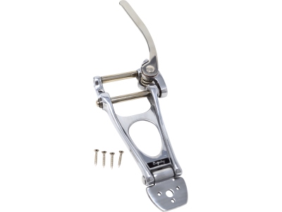 Tailpiece B12 with Tension Bar Polished Aluminum