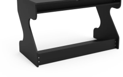 Birou modular de studio Zaor Miza Junior Flex Black Oak