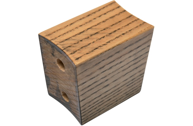 Bloc central Bongo Latin Percussion Middle block Bongo Comfort Curve 7" & 8 1/2" North american Ash
