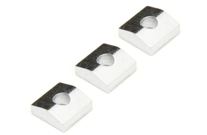 Bloc de prindere a corzilor Floyd Rose  FR1NCBC - 1000 Series / Special Nut Clamping Blocks (3 pcs) - Chrome