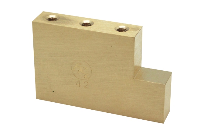Bloc tremolo Floyd Rose Floyd Rose  FROFTBL42 - Fat Brass L Shaped Tremolo Block - 42 mm