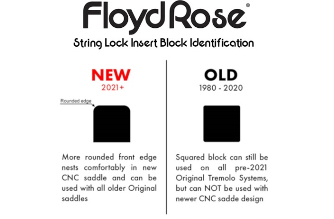Blocuri de inserție Floyd Rose  FROTISLI21 - KTS Titanium String Lock Insert Blocks, 6 pcs. (2021+ Version)