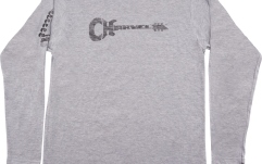Bluză Chauvet Charvel Headstock Long Sleeve T-Shirt Gray S
