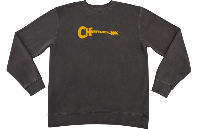 Bluză Chauvet Charvel Logo Sweatshirt Gray and Yellow XXL