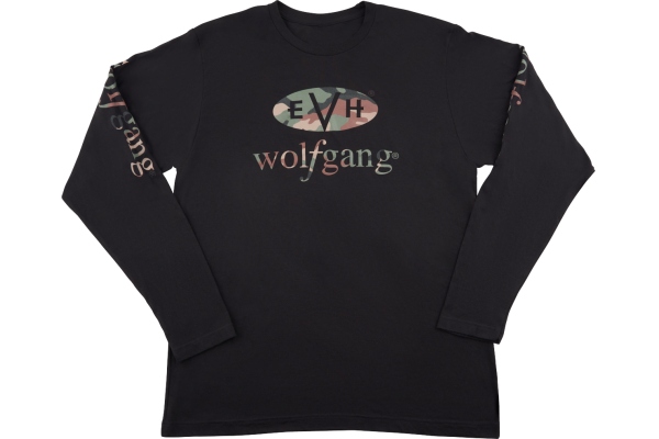 Wolfgang Camo Long Sleeve T-Shirt Black S Wolfgang Camo Long Sleeve T-Shirt Black S