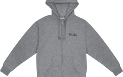Bluză Fender Spaghetti Small Logo Hoodie Gray XL