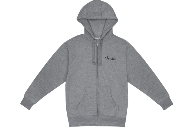 Bluză Fender Spaghetti Small Logo Hoodie Gray XL
